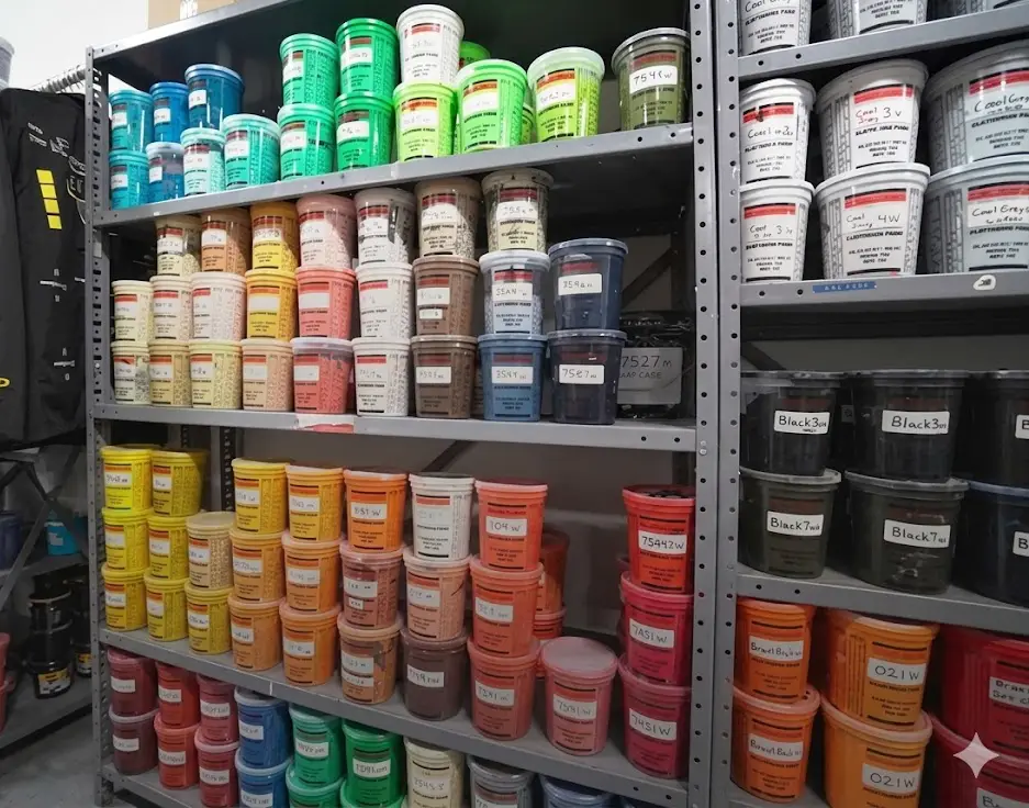 ink shelf